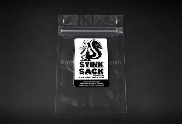 10 Pack Stink Sack Smell Proof Bag - 4"x3"