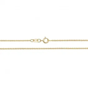 18K Yellow Gold Cable Chain CQ431