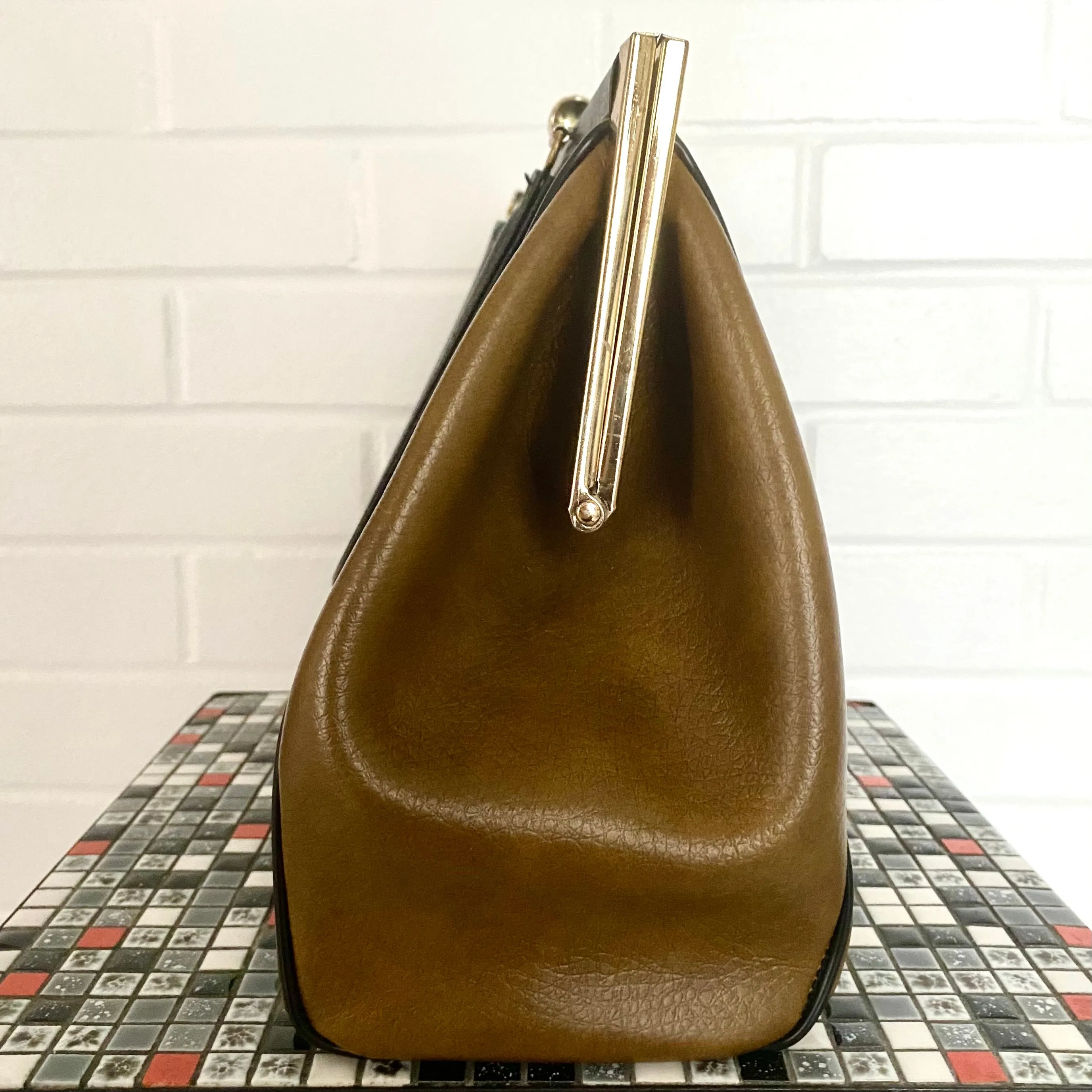 1960s Large Doctor Handbag