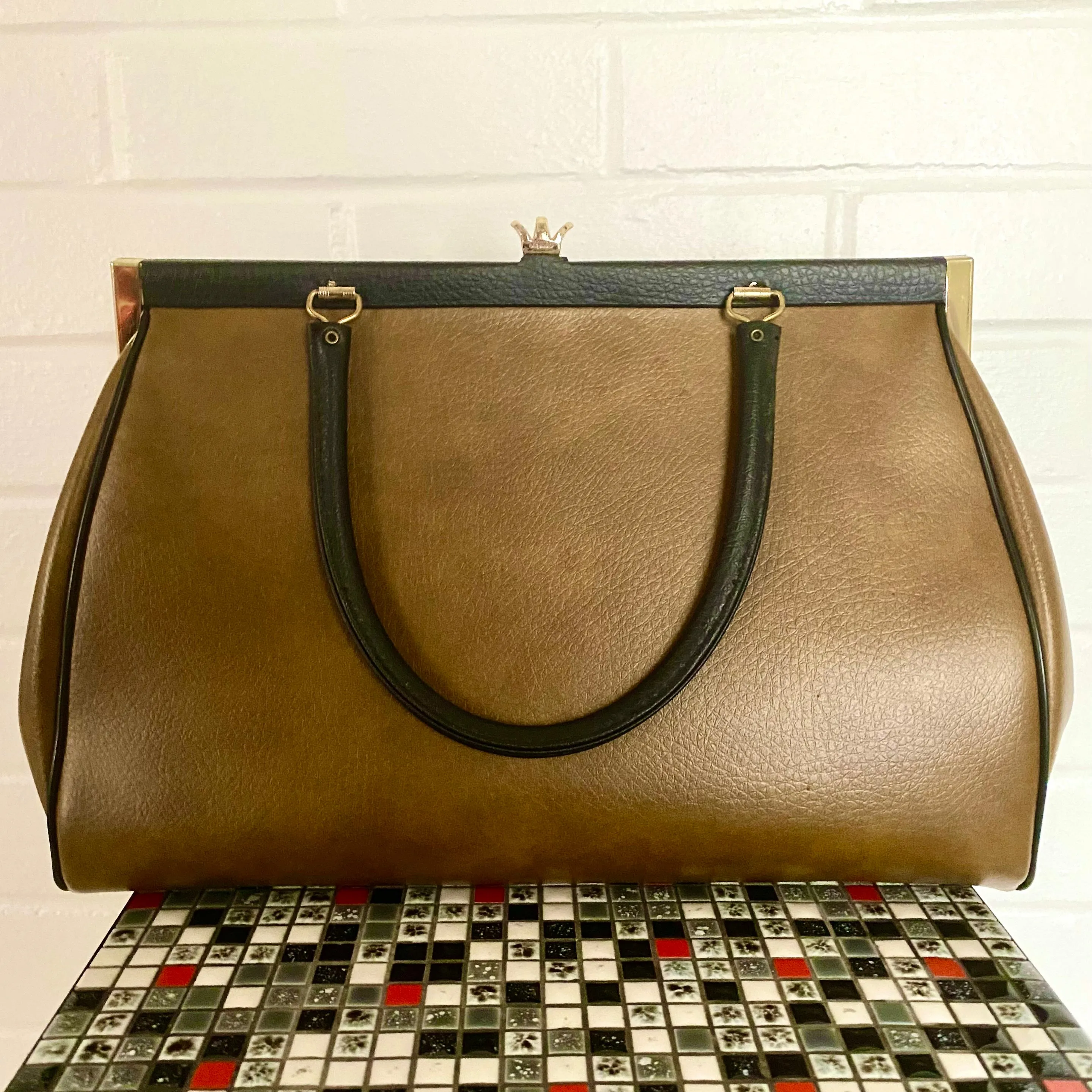 1960s Large Doctor Handbag