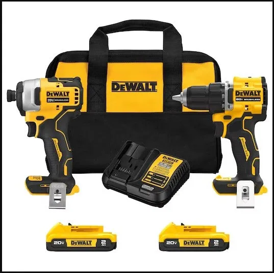 20V Dewalt Atomic Compact Drill & Impact Driver Kit