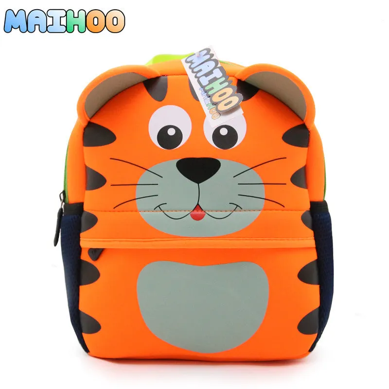 27cm Neoprene waterproof cartoon kids backpack - Free Shipping to N.A.