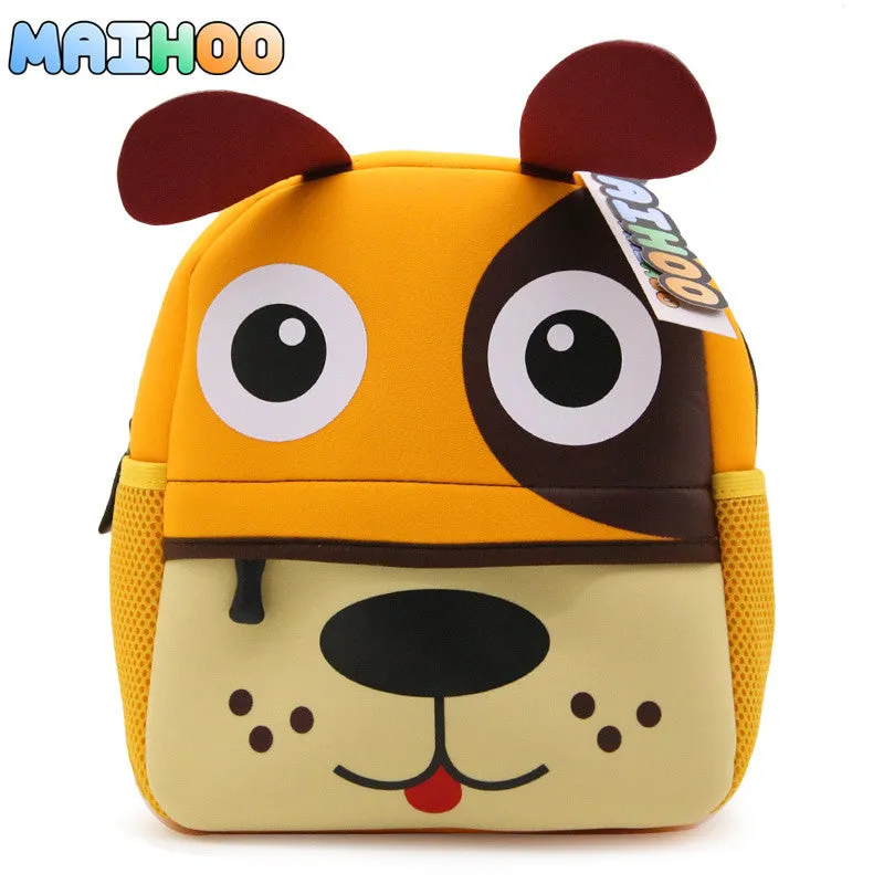 27cm Neoprene waterproof cartoon kids backpack - Free Shipping to N.A.