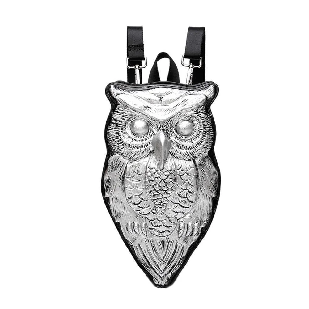 3D Backpack Generic Owl Waterproof Backpack bag Chest Crossbody Bag