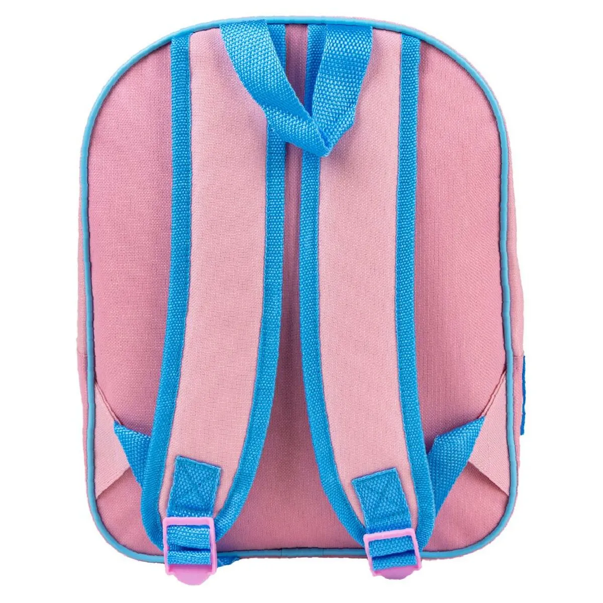 3D School Bag Stitch Pink 25 x 31 x 10 cm