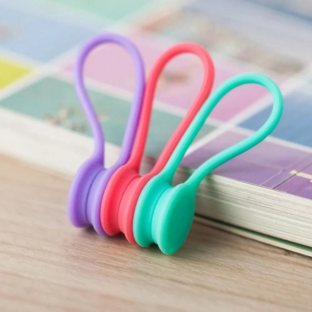 3pcs Magnetic Earphone Cable Organizer