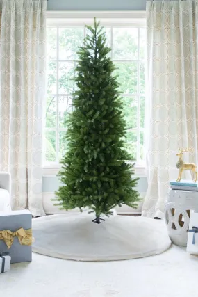 9' King Fraser Fir Slim Artificial Christmas Tree Unlit