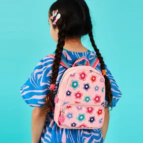 Accessorize London Pink Floral Mini Backpack