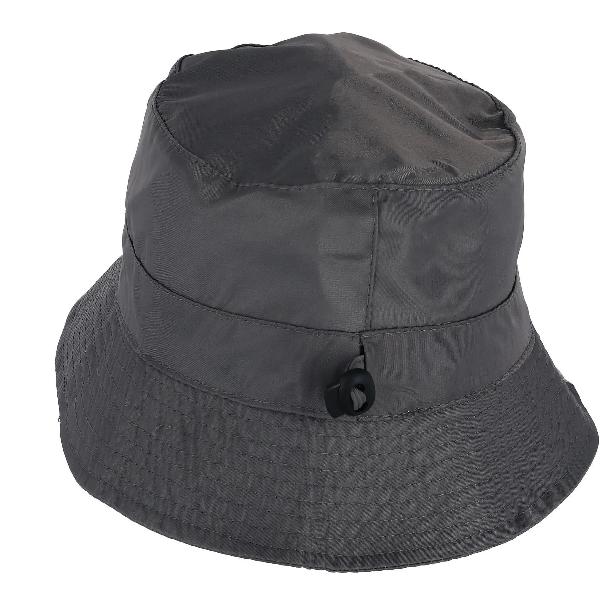 Angela & William Waterproof Packable Rain Hat with Zippered Closure