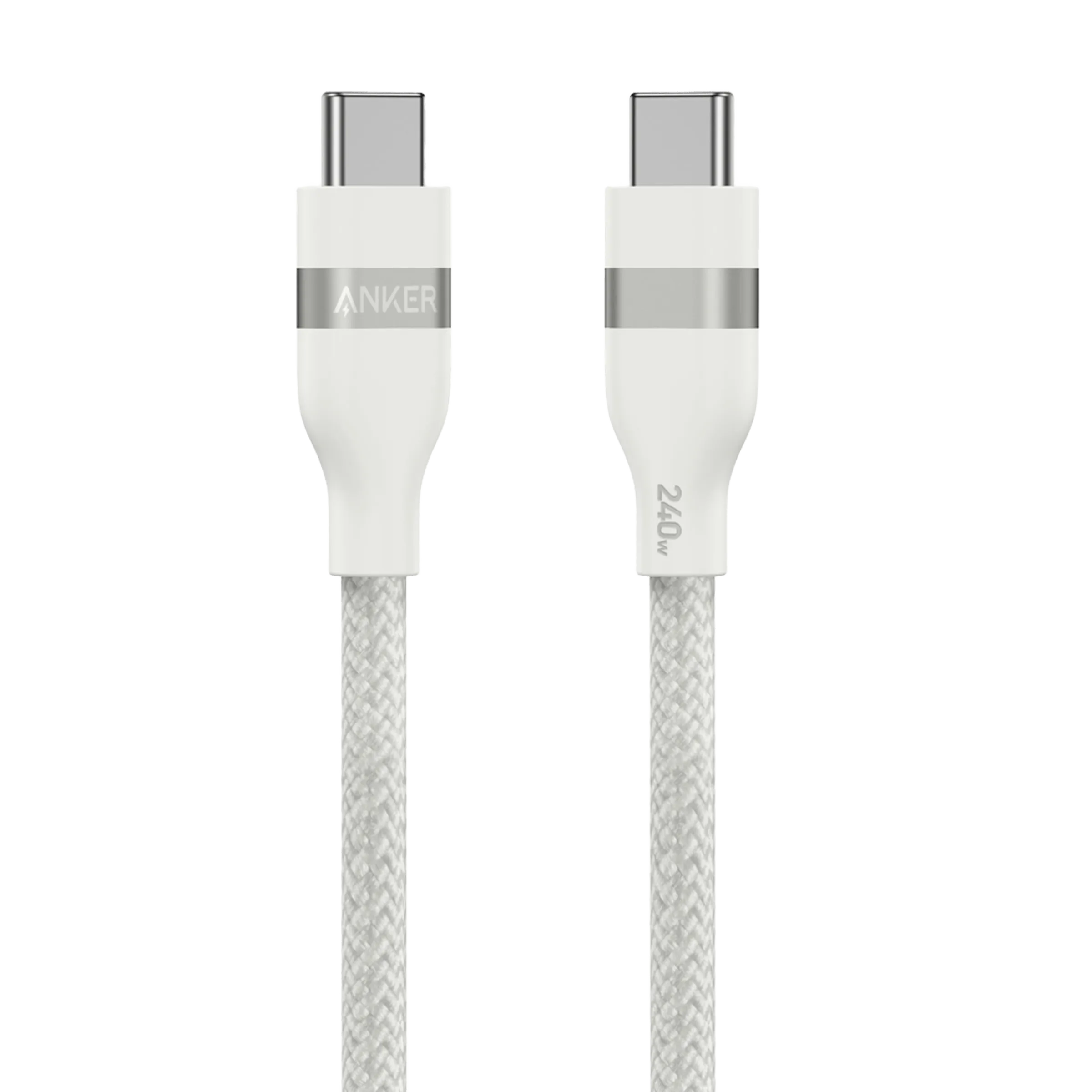 Anker USB-C to USB-C Cable (3 ft / 6 ft, 240W, Upcycled-Braided)