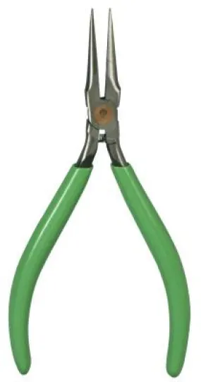 Apex Tool Group Fine Point Needle Nose Pliers, Needle Nose, 5 in Long, 1 3/6 in Jaw, NN542N