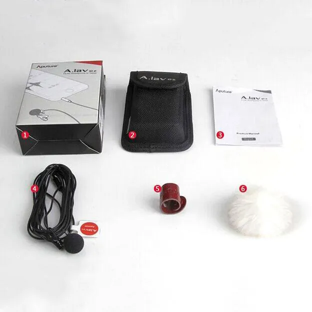 Aputure A.lav ez Lavalier Microphone for Mobile Smartphone