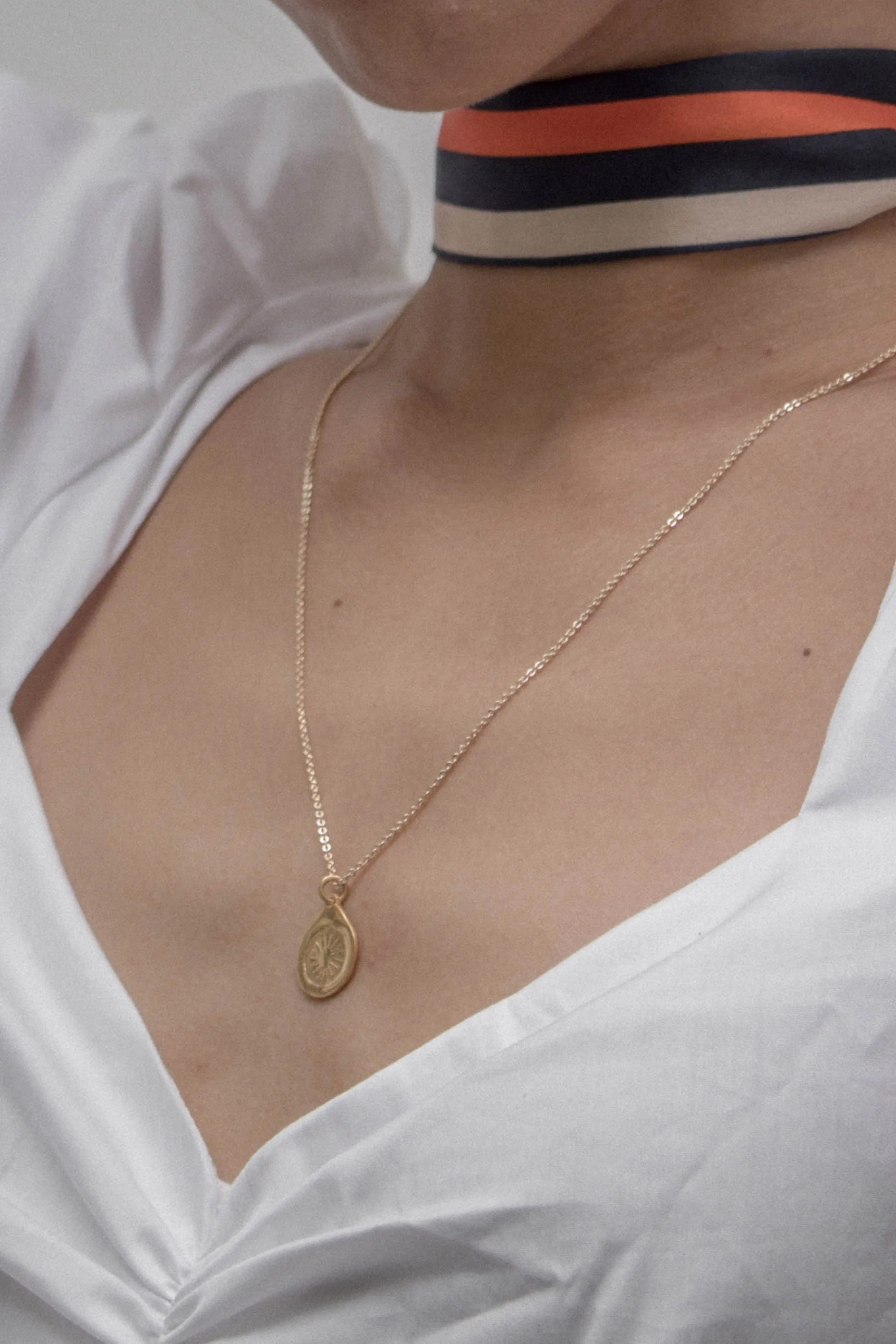 Araw Necklace, Gold | MM x Choleil