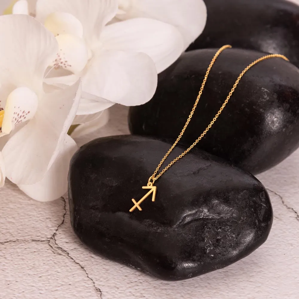 Astrology Gift for Women: SAGITTARIUS Zodiac Sign Pendant - Perfect Horoscope Jewelry