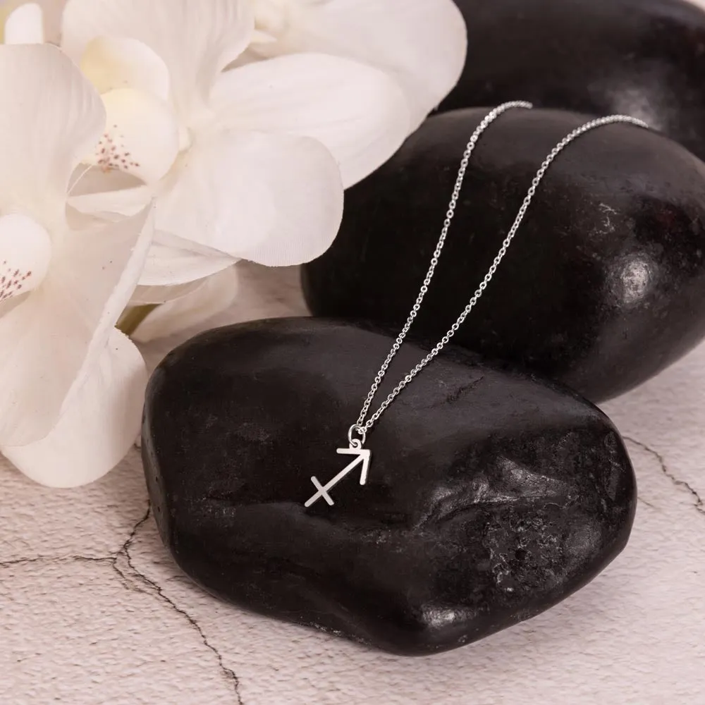 Astrology Gift for Women: SAGITTARIUS Zodiac Sign Pendant - Perfect Horoscope Jewelry