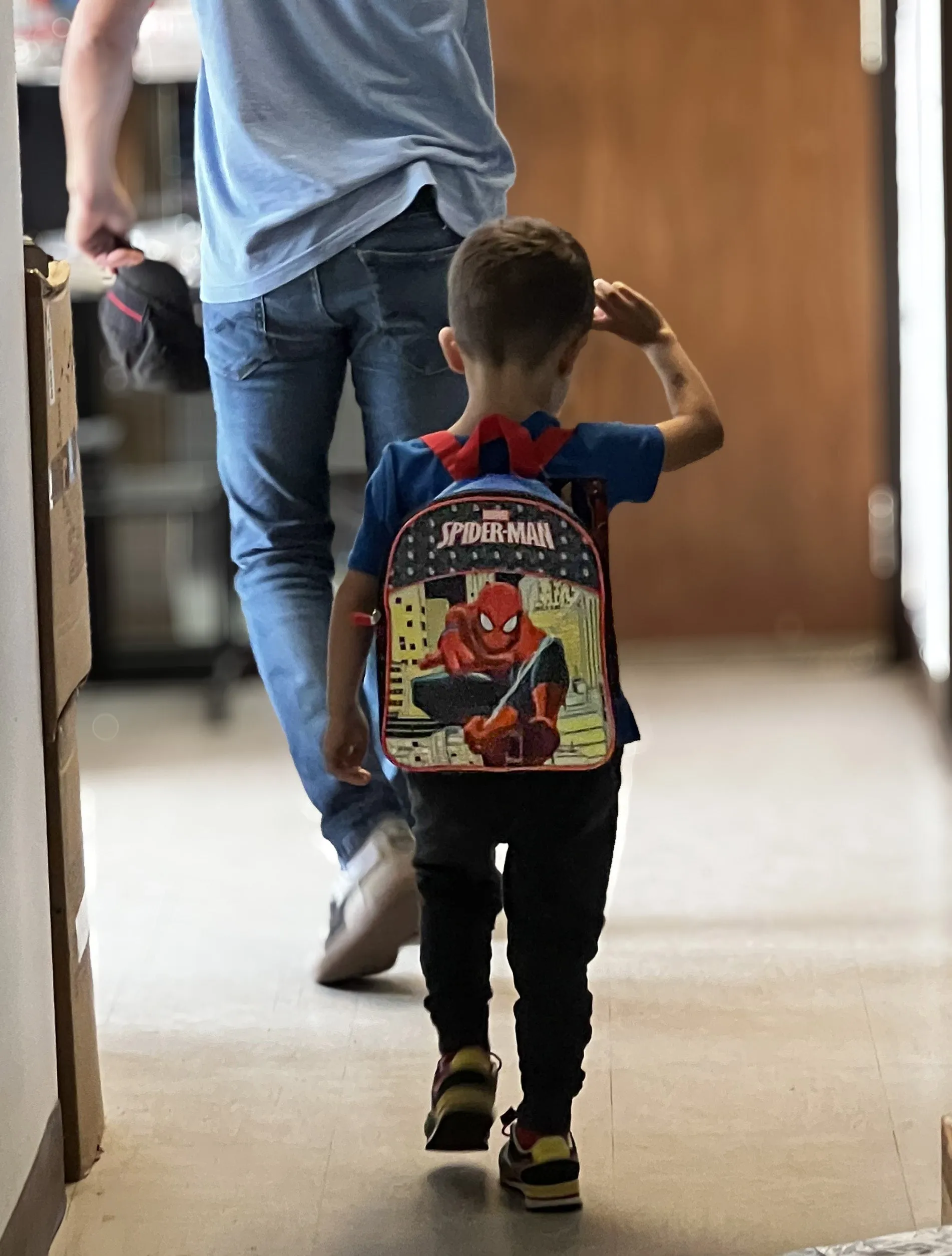 Avengers & Spiderman Toddler Backpack