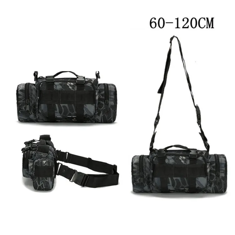 B04 Sports Outdoor Fishing Waterproof Waist Bag Photography Multifunctional Bag(ACU Digital)