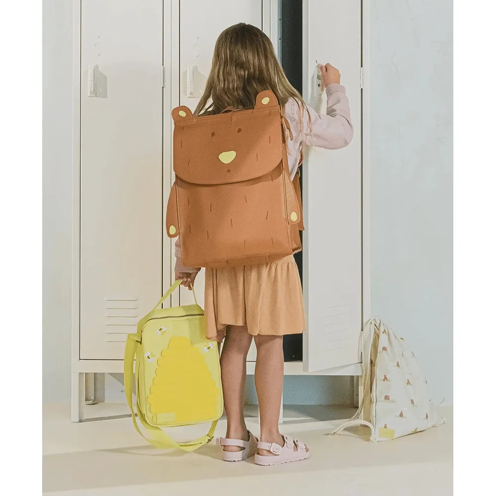 Backpack & Pouch Set - Little Bear