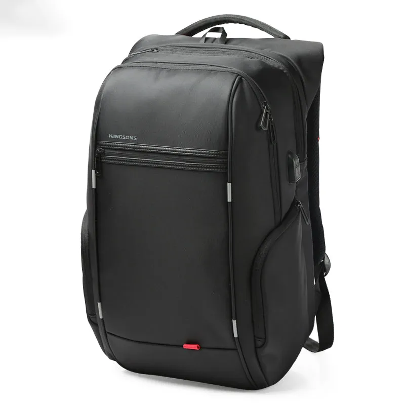 Backpack with Anti-theft Pocket USB Charging Port Waterproof Backpack 15inch Laptop Backpack for Men