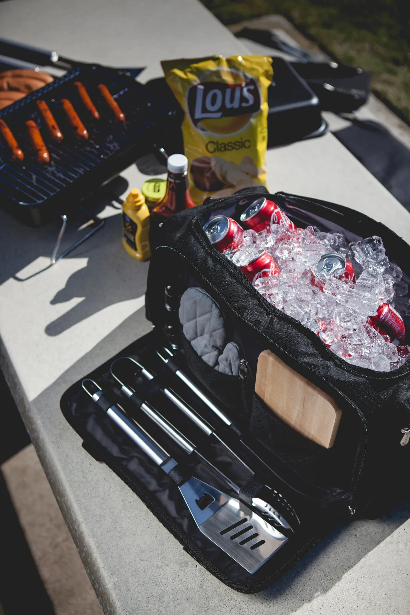 Baltimore Ravens - BBQ Kit Grill Set & Cooler