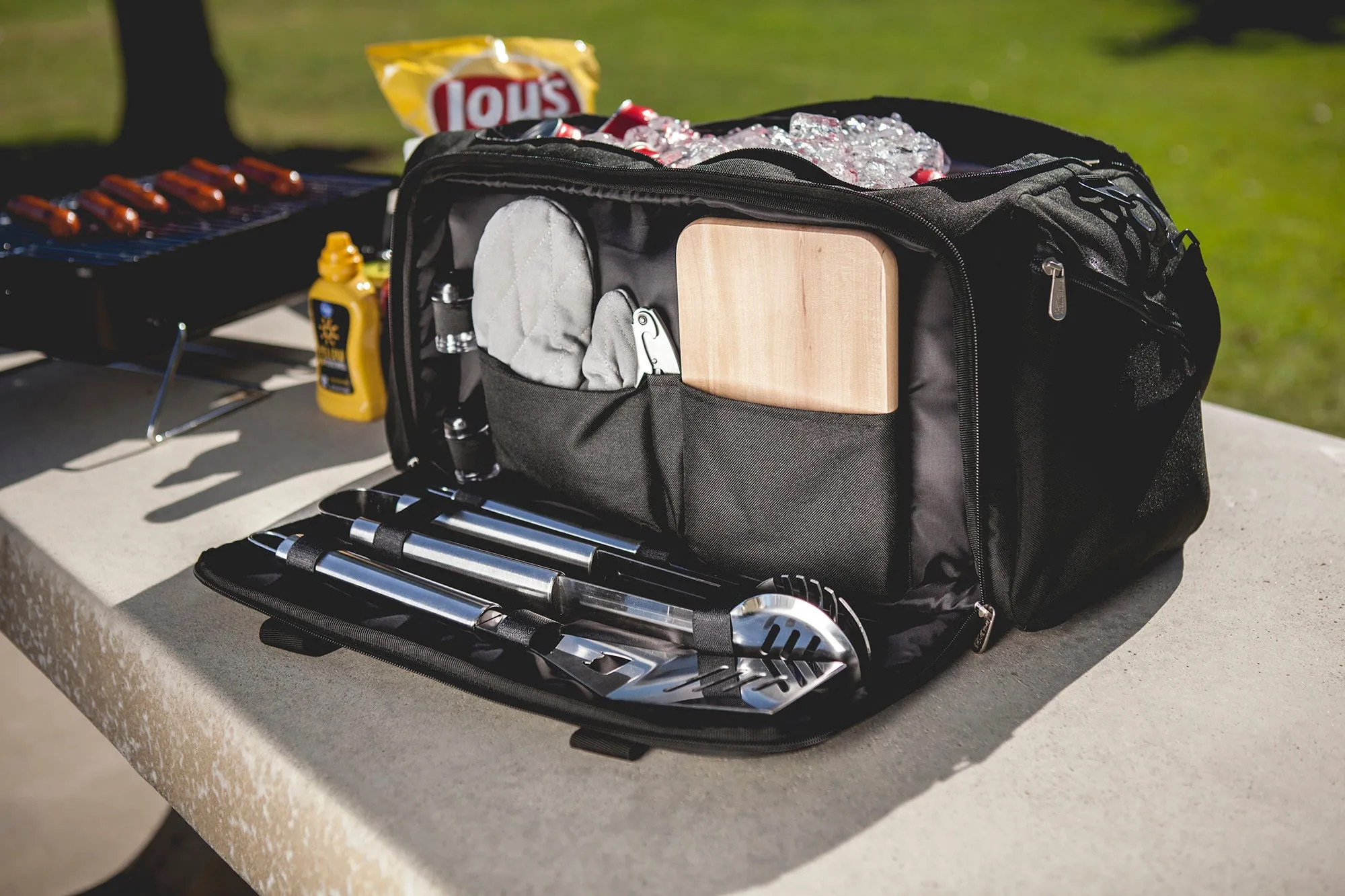 Baltimore Ravens - BBQ Kit Grill Set & Cooler