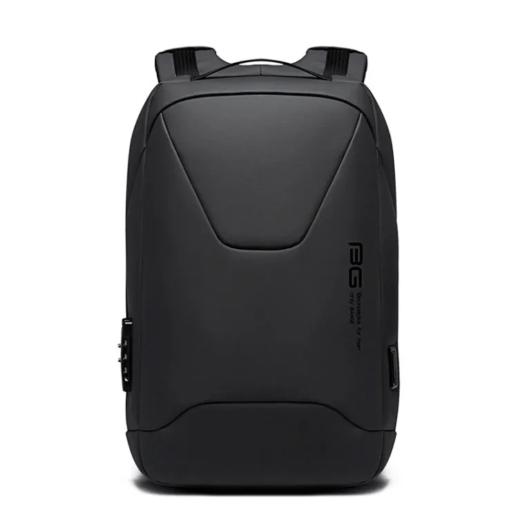 BANGE BG-22188 Fashion Business Anti-Theft Backpack Backpack with External USB Charging Port(Black)