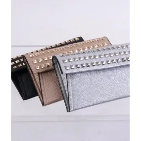 Bari Lynn Studded Handbag