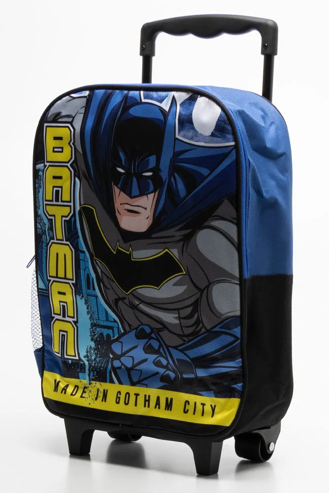 Batman Trolley Backpack Navy