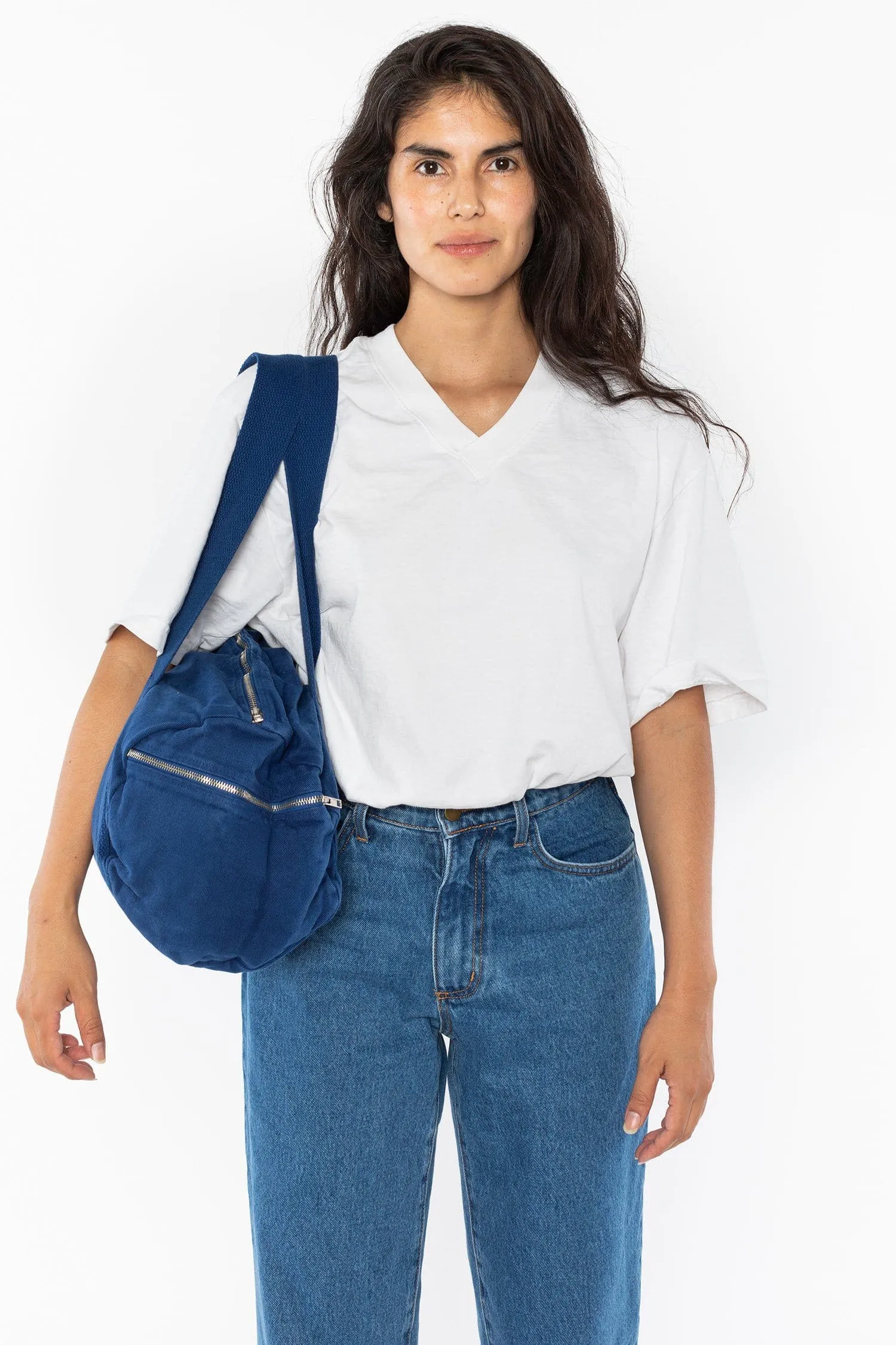 BD04 - Bull Denim Diagonal Strap Gym Bag