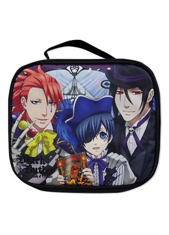 Black Butler: Book of Circus - Sebastian, Ciel & Joker Lunch Bag