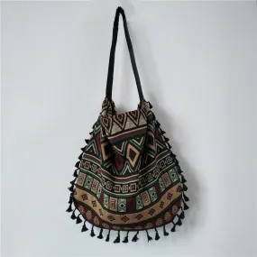 Bohemian Tassel Fringe Shoulder Bag