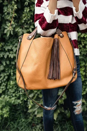 Brooklyn Brunch Tassel Bag In Brown