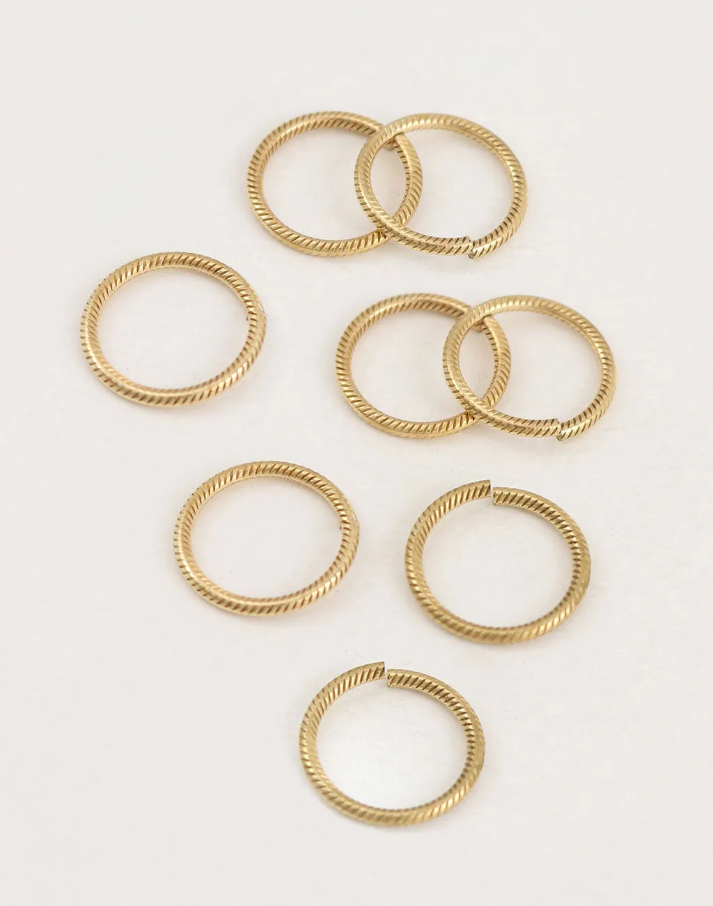 Cable Jump Ring, 15.25mm, 15ga, (8pcs)