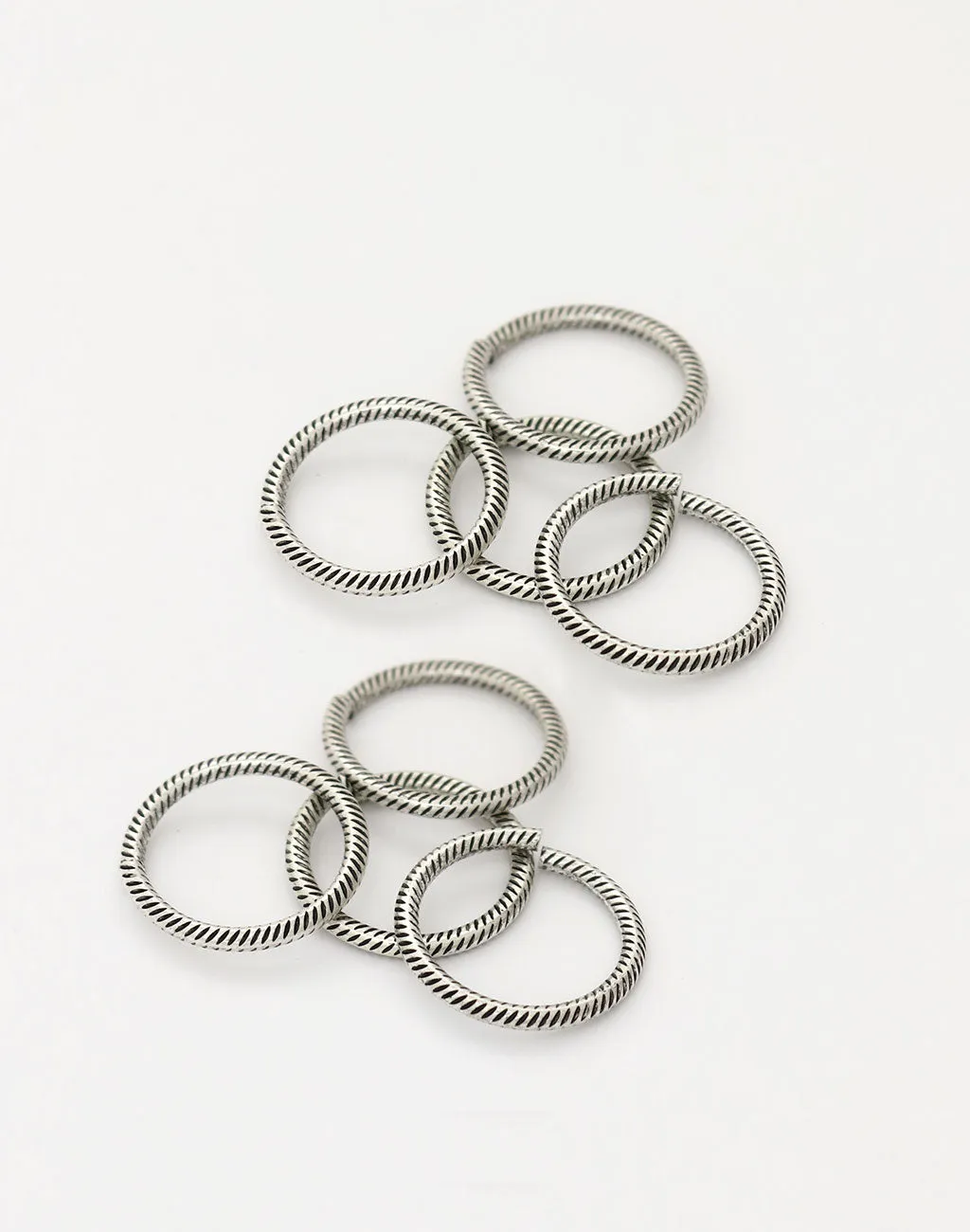 Cable Jump Ring, 15.25mm, 15ga, (8pcs)