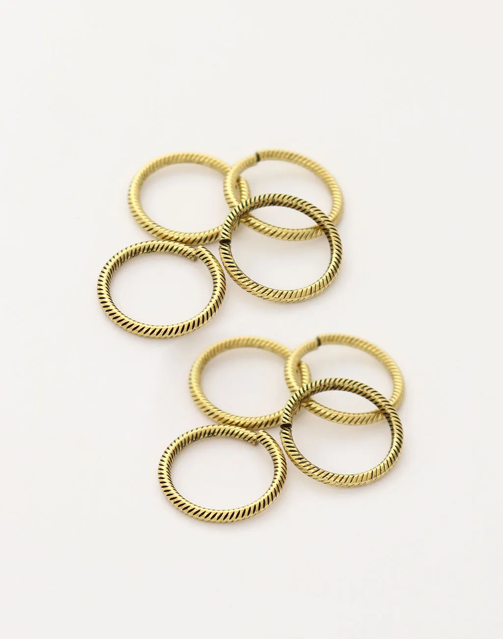 Cable Jump Ring, 15.25mm, 15ga, (8pcs)