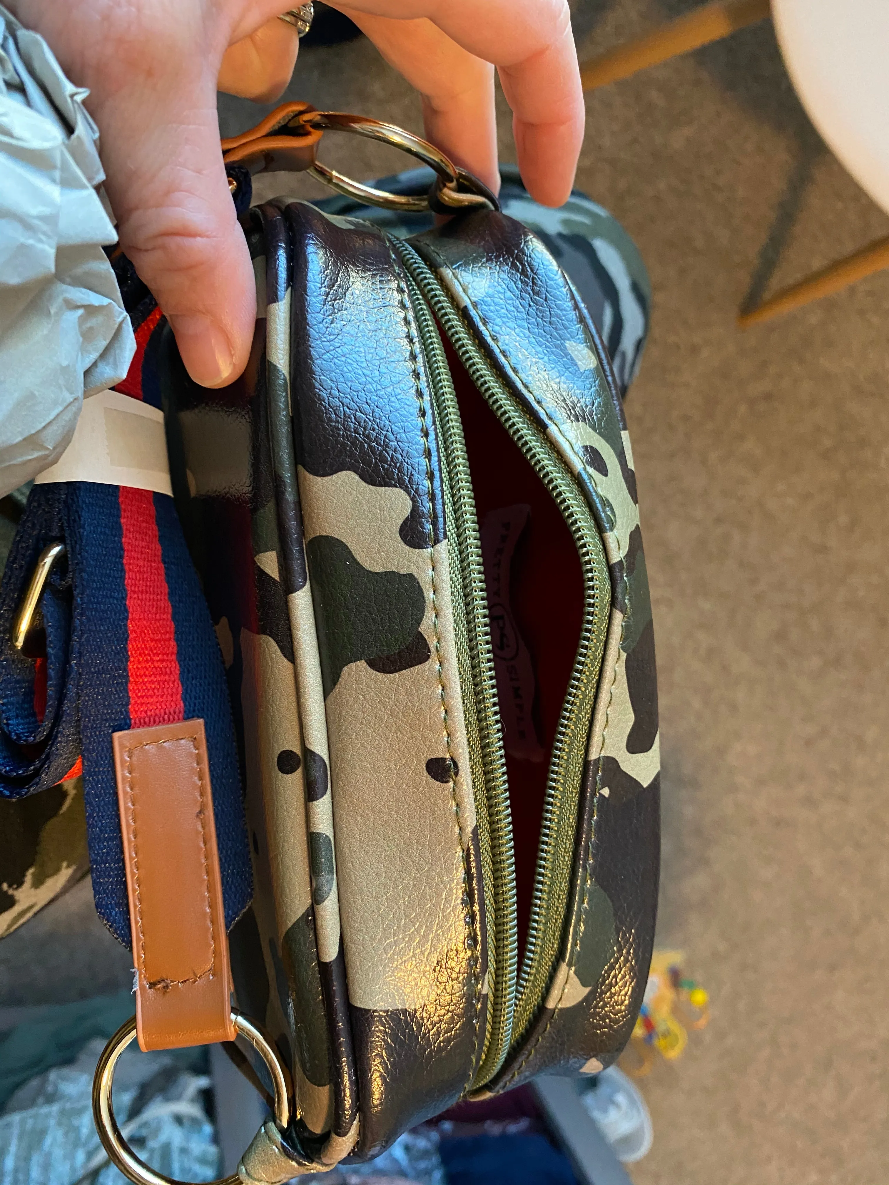 Camo Crossbody Bag