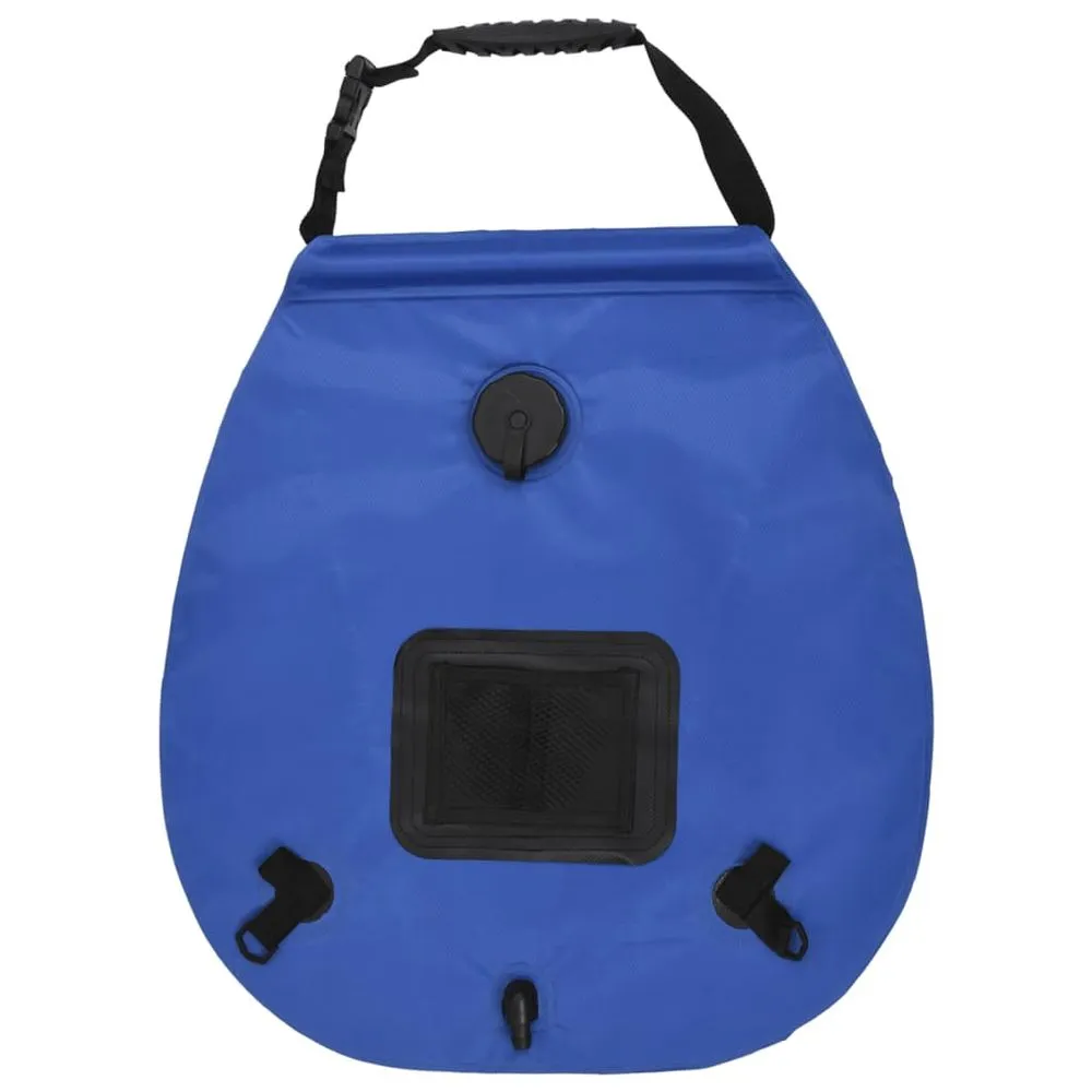 Camping Shower Bag Blue 20 L PVC