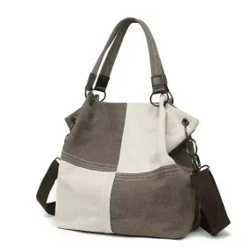 Canvas Retro Bag - Stylish & Spacious Women's Accessory - WSH001