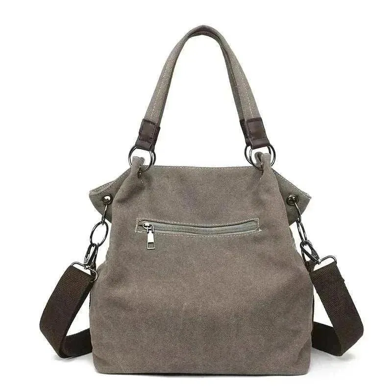 Canvas Retro Bag - Stylish & Spacious Women's Accessory - WSH001