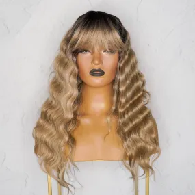 CHELSEA Ombre Ash Fringe Wig