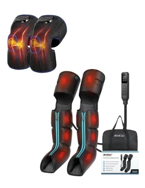 CINCOM Leg Massager with Heat 078A & Knee Massager 066K