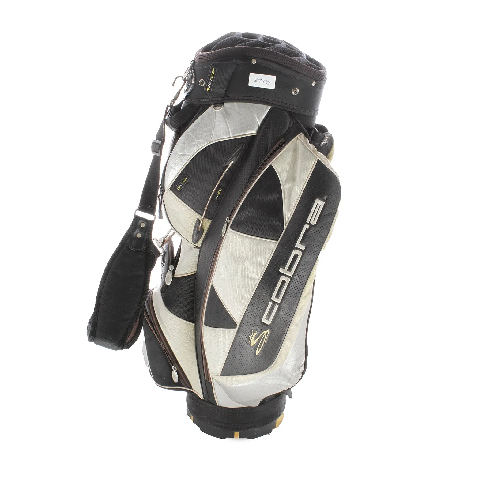 Cobra Cart Bag - Cream/Black/Grey