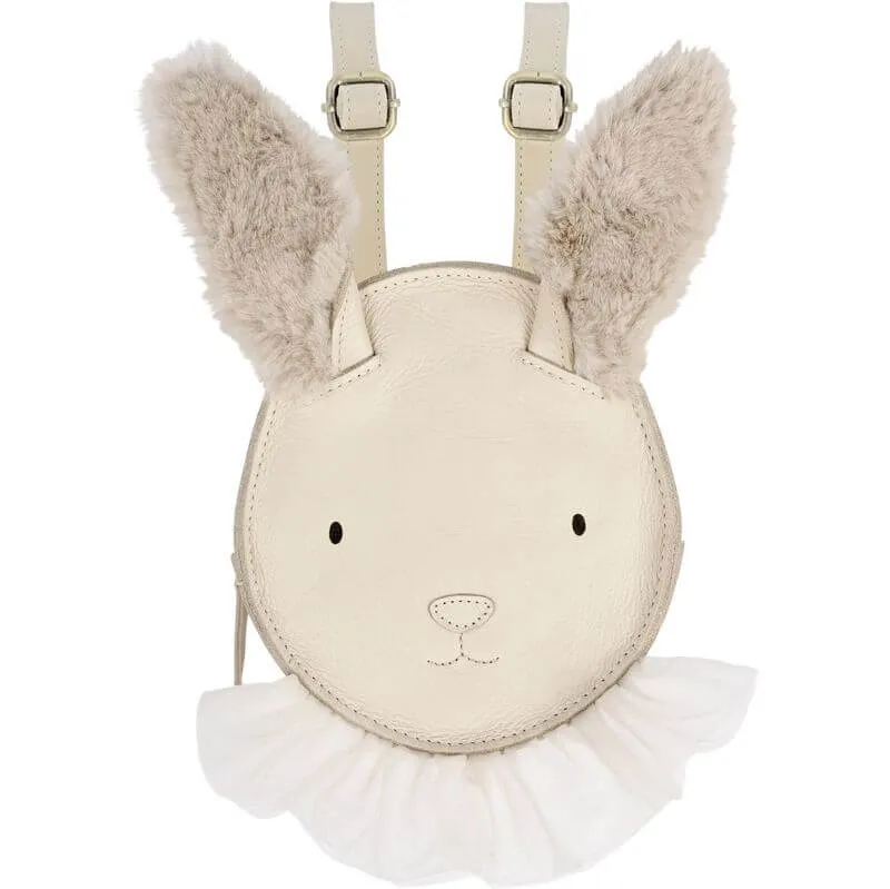 Cream Festie Rabbit Backpack