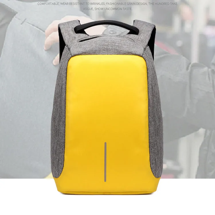 Creative USB Charge Anti - Theft Backpack Fashion Large Capacity Casual Style