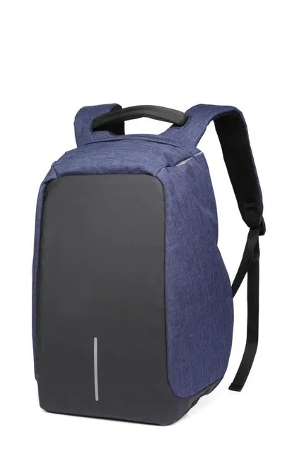 Creative USB Charge Anti - Theft Backpack Fashion Large Capacity Casual Style