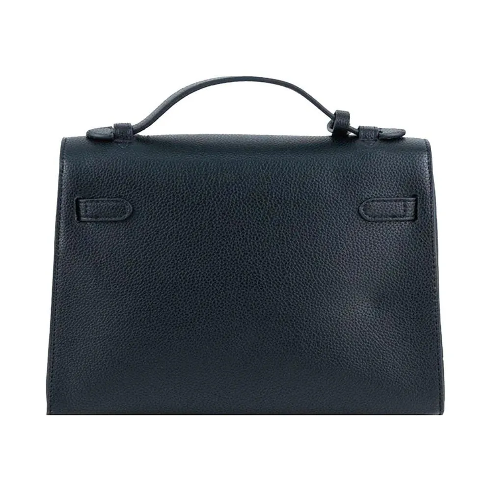 CRISTINAEFFE Black Artificial Leather Crossbody Bag