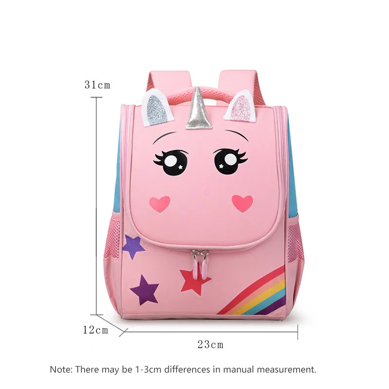 Cute Kids Backpack School Bag, Daycare Backpack, Waterproof Creatures