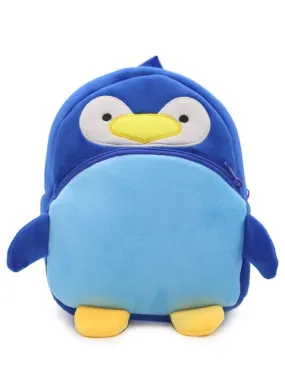 Cute Plush Kids Backpack for School or Kindergarten, Penguin