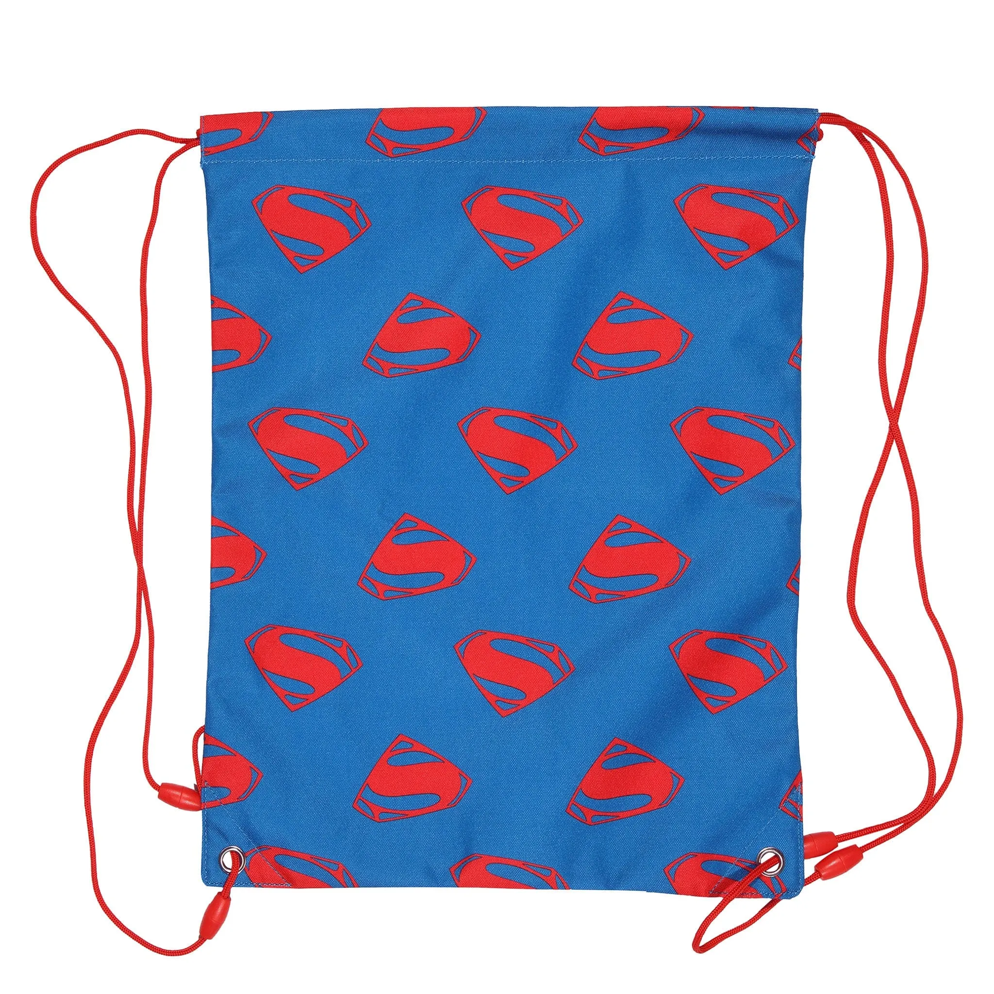 DC Comics Justice League Superman Logo Kids Gym Bag