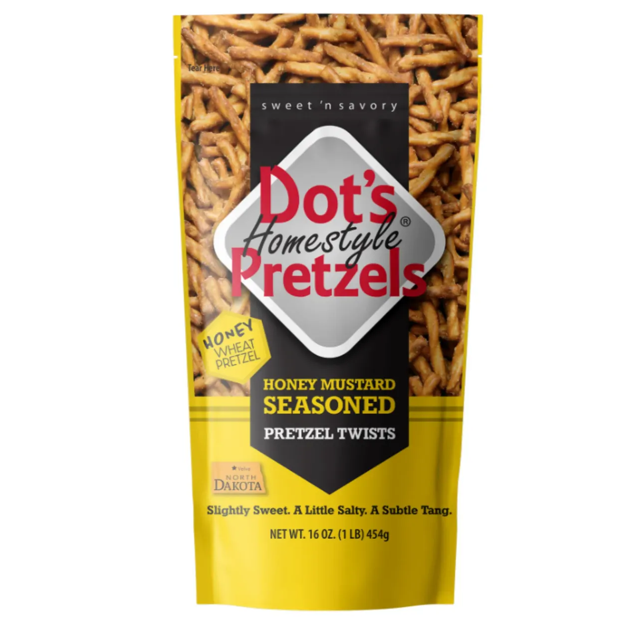 Dot's Homestyle Honey Mustard Pretzels Bagged 16 oz